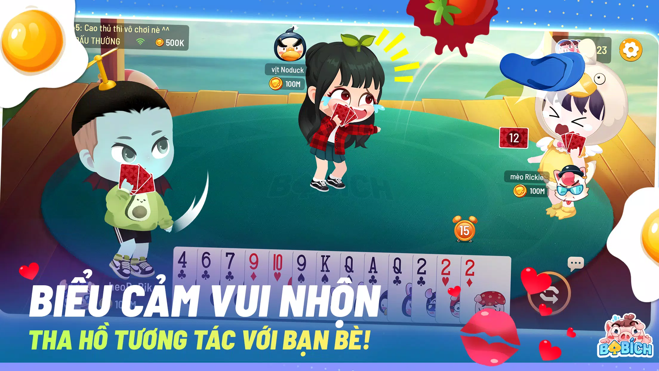 Ba Bich - Tien Len Mien Nam Captura de tela 4