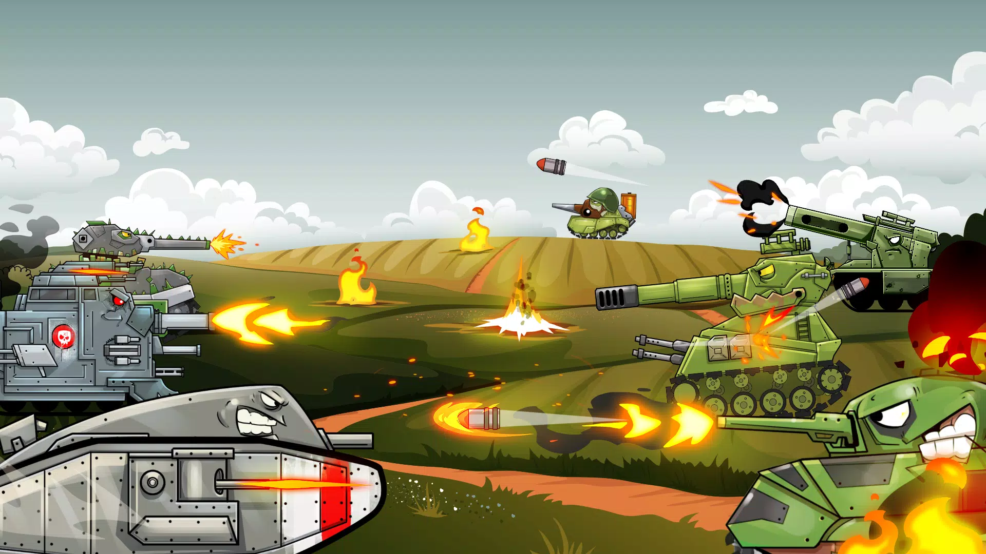 Merge Master Tanks: Tank wars應用截圖第2張