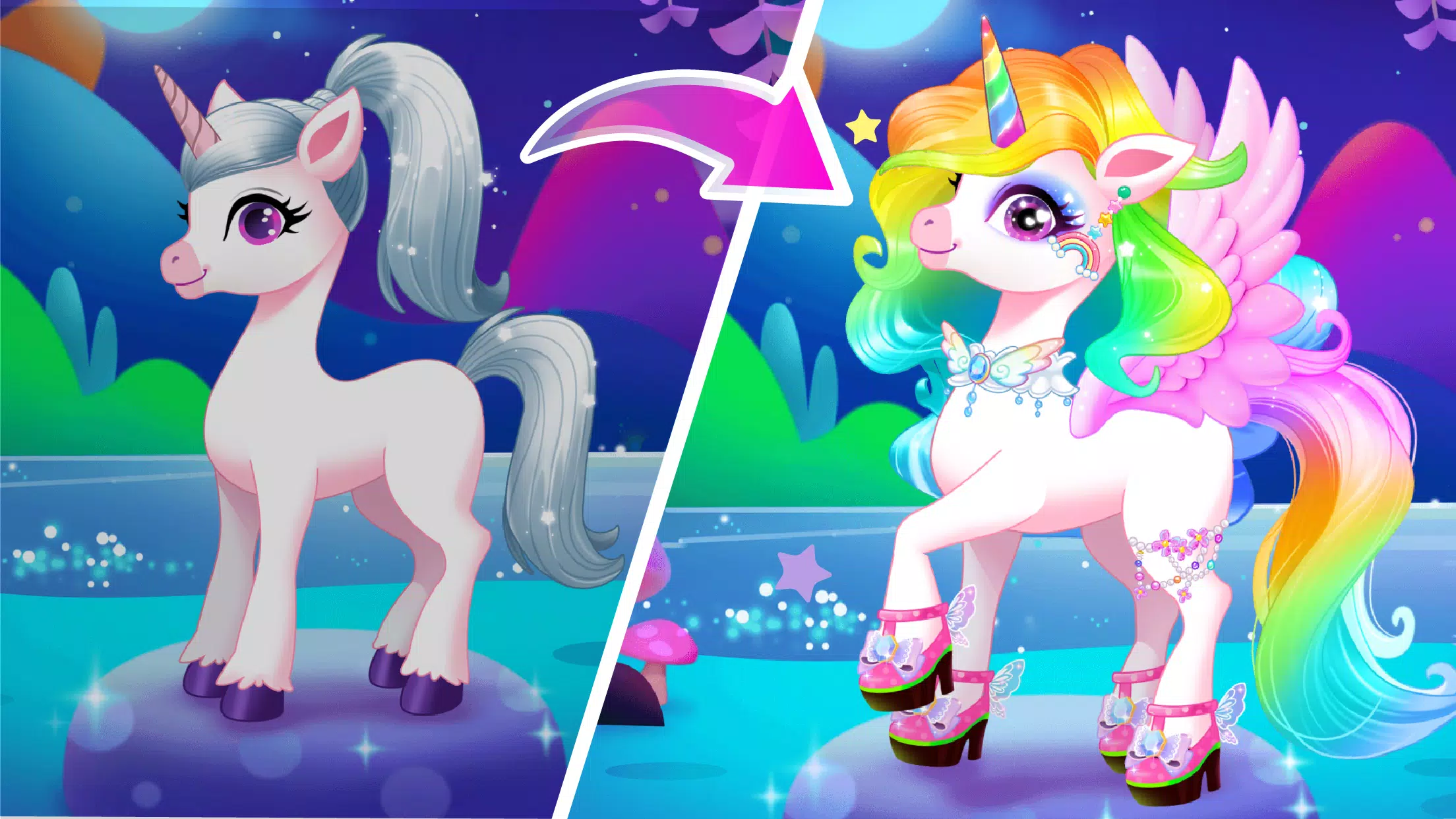 Unicorn Dress up Screenshot 4