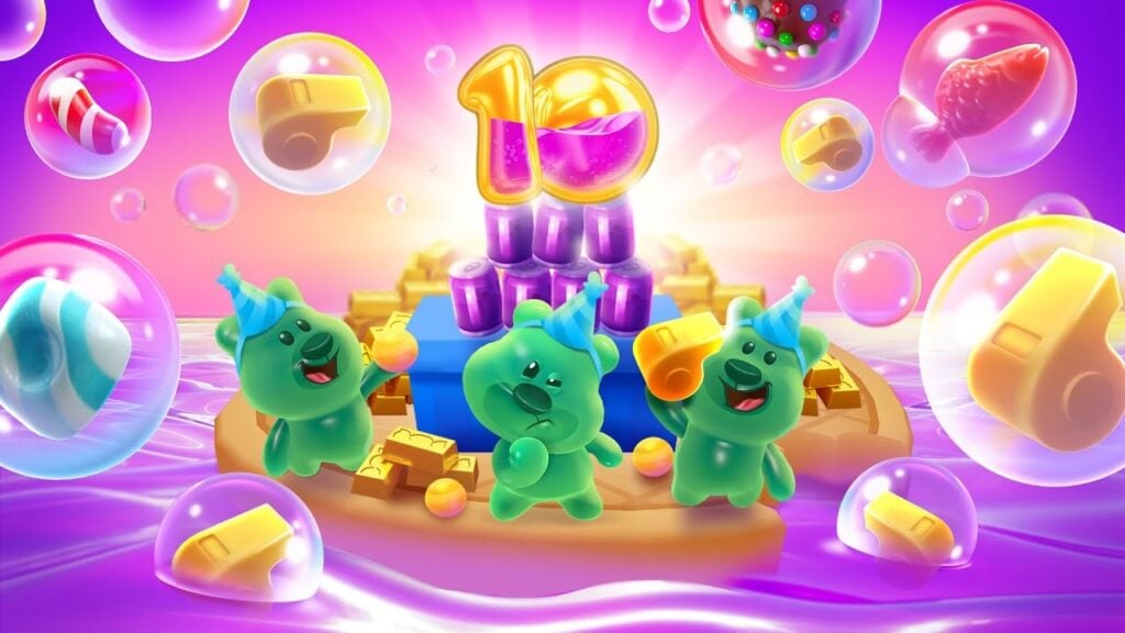 캔디 크러쉬 사가: 끝없는 놀라움과 선물로 10주년을 축하하세요!