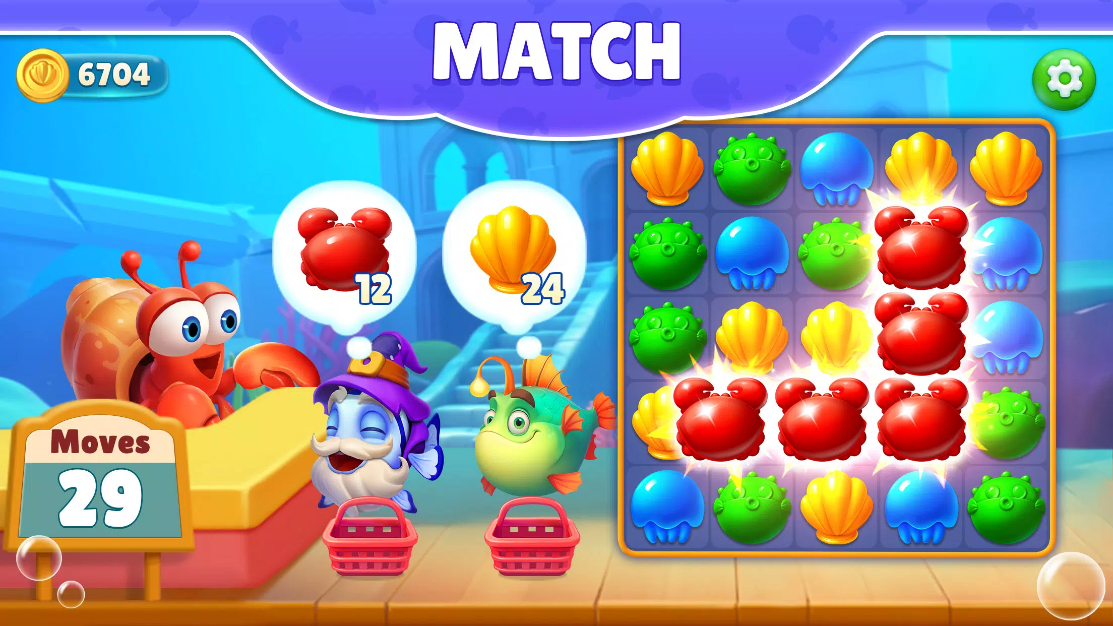 Aquarium Crush Скриншот 2