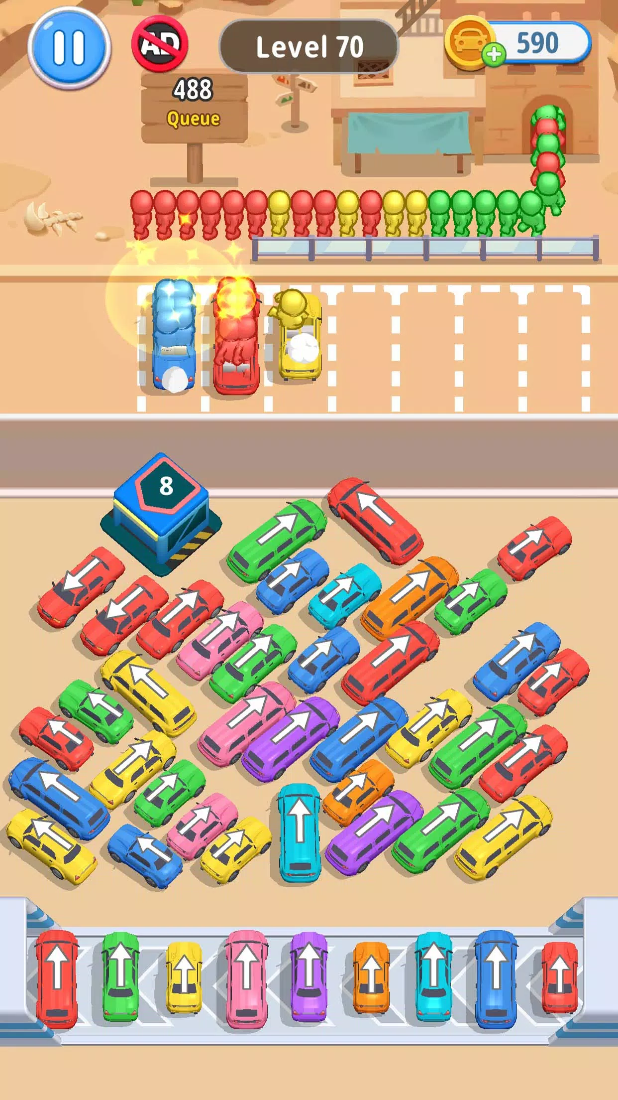 Car Jam Solver Скриншот 3
