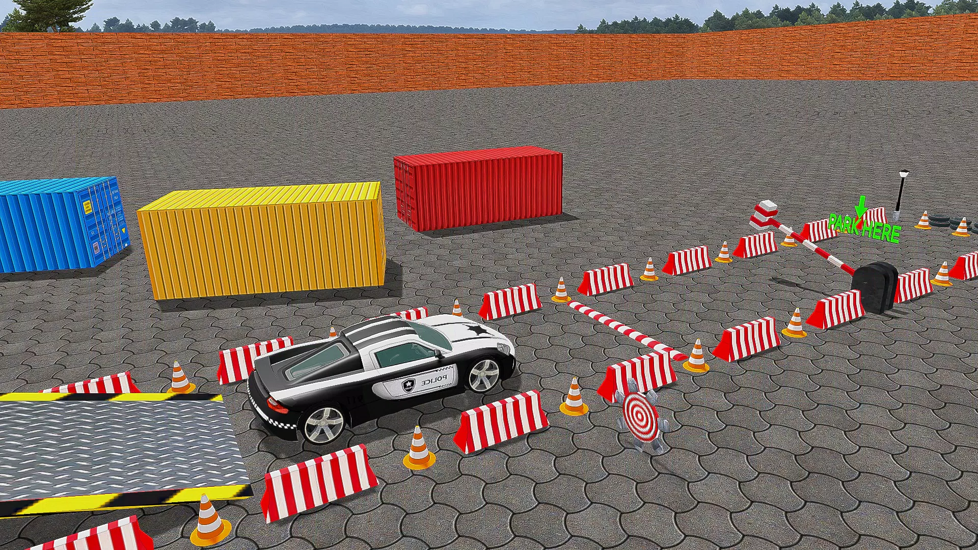 Police Car Parking Car Game 3D स्क्रीनशॉट 3