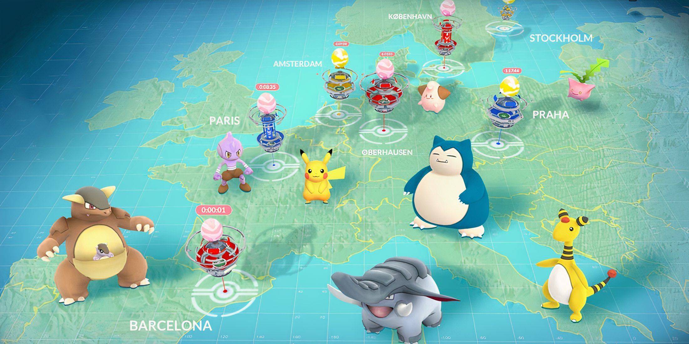 Annonce des villes hôtes du Pokemon GO Fest 2025