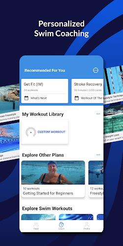 MySwimPro: Swim Workout App Captura de tela 3