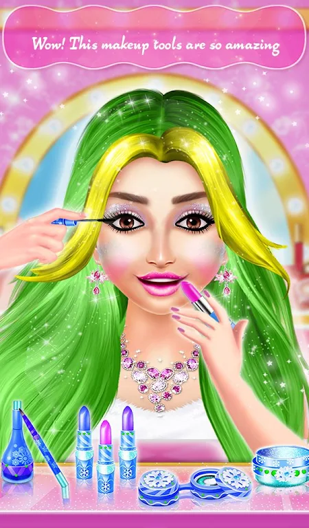 Princess Hair Saloon Design Captura de tela 3