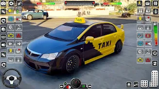 Taxi Simulator 3D-US Taxi Game 스크린샷 3