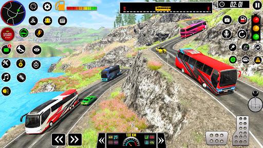 Grand City Racing Bus Sim 3D Capture d'écran 3