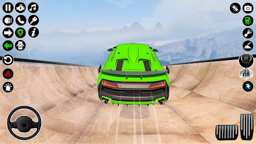 Mega Ramp Car Games: GT Stunts Captura de tela 1