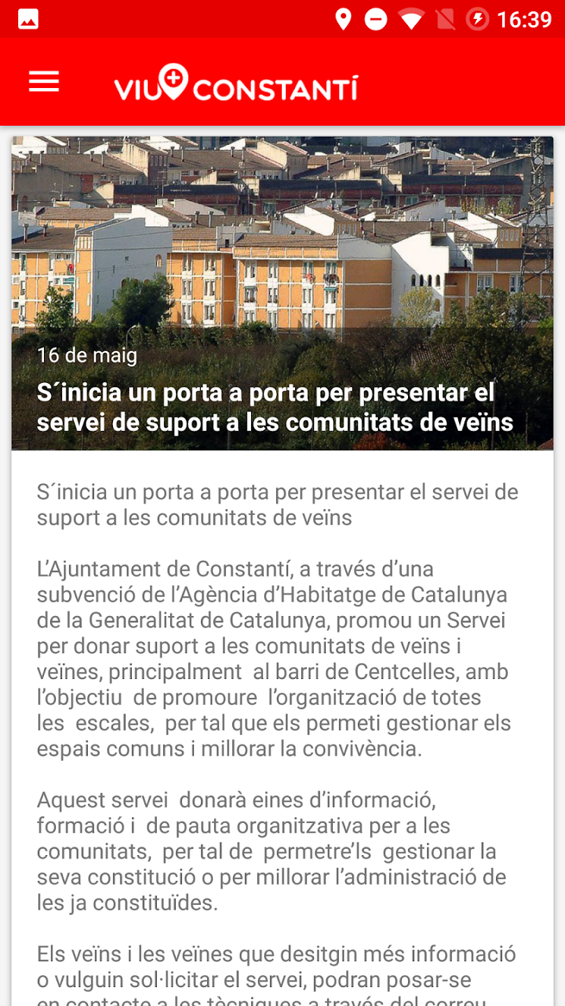 Viu Constantí應用截圖第1張