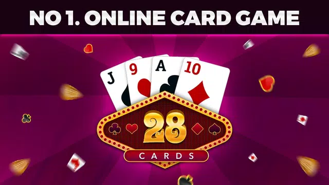 28 Card Game Multiplayer Captura de pantalla 1