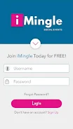 Free dating app - iMingle Social Events स्क्रीनशॉट 1