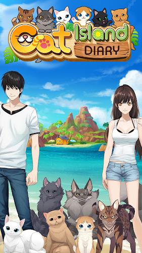 Cat Island Diary~Happy Match 3 Capture d'écran 1