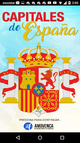 SPAIN - Capital Cities Game スクリーンショット 1