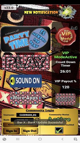 PartyTime Arena UK Slot 스크린샷 1