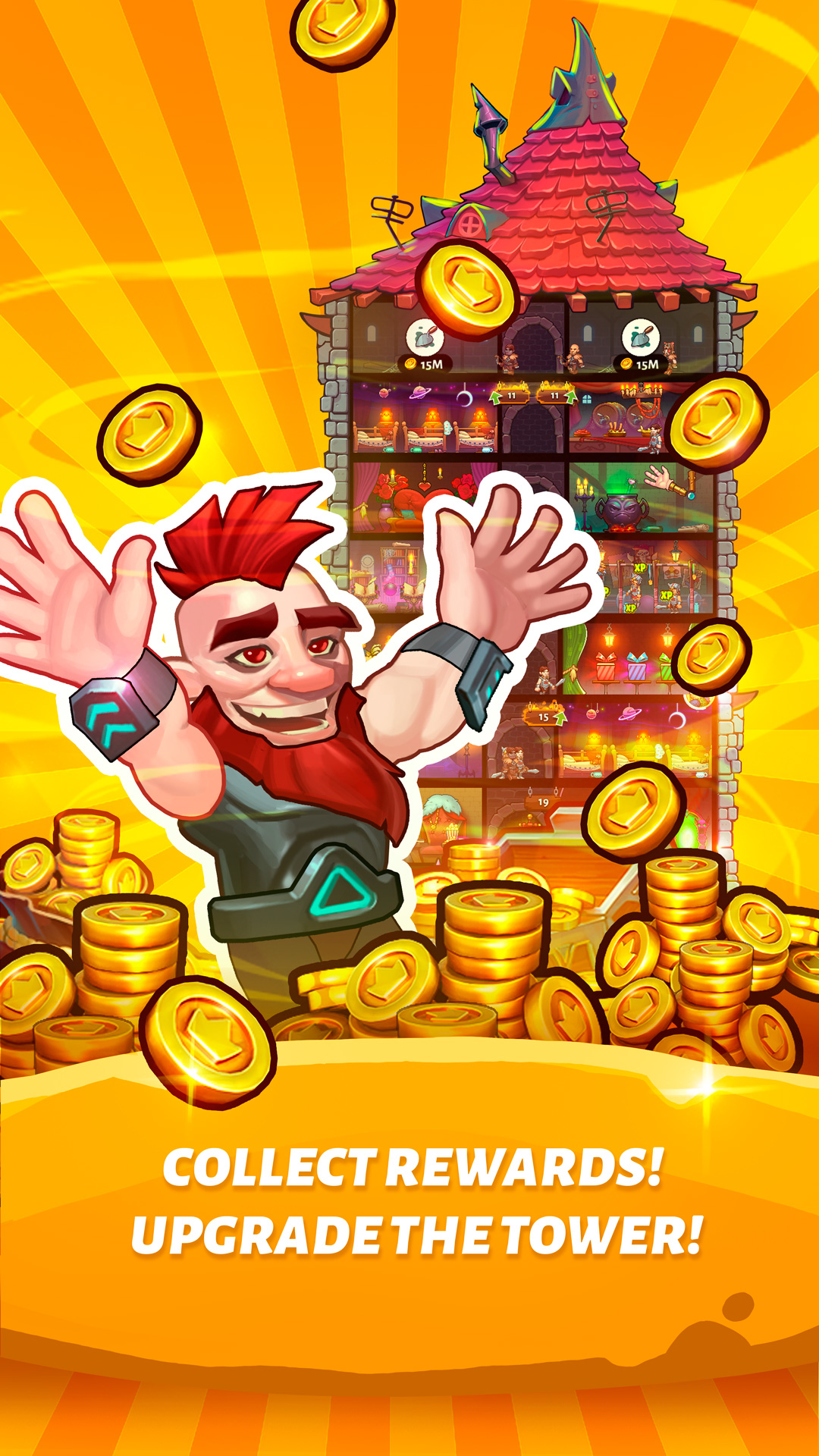 Idle Magic Tower: Heroes應用截圖第2張