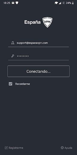 España VPN スクリーンショット 3