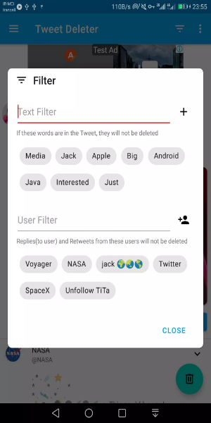 Tweet Deleter - Delete Your Tweets应用截图第2张