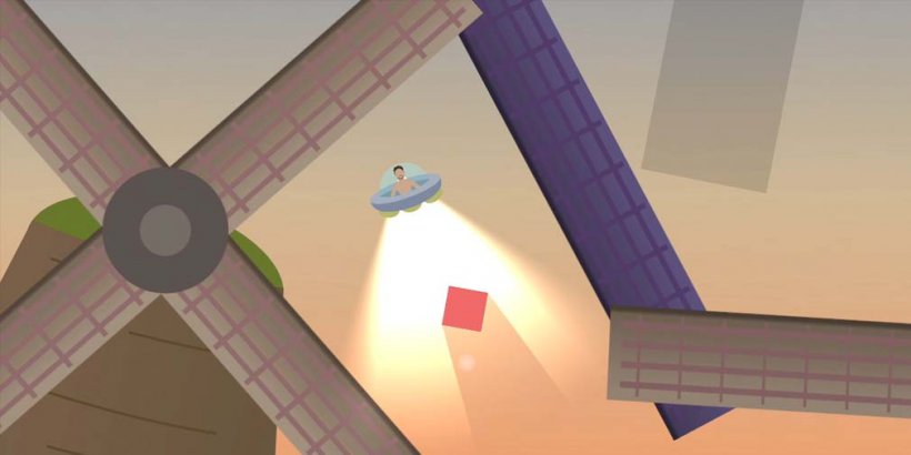 UFO-Man: Use drag beams to traverse extremely difficult levels, coming to iOS soon