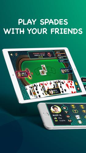 Spades - Play Online Spades Скриншот 1
