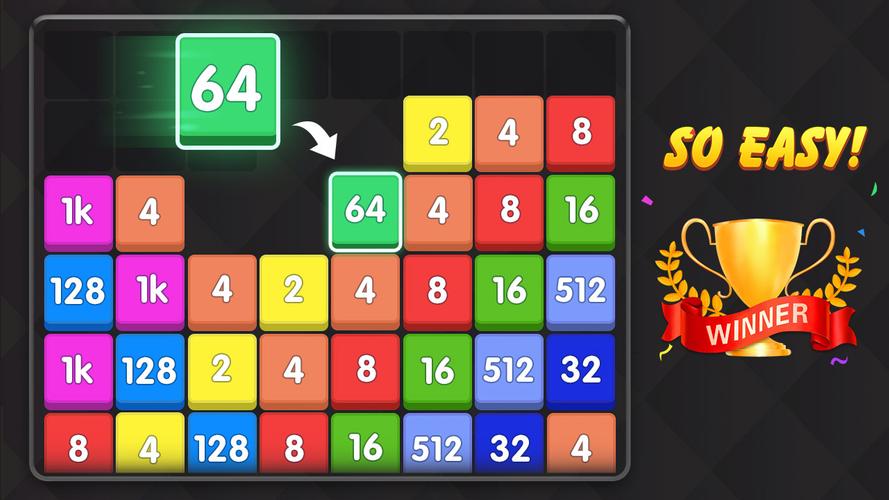 Merge Block - number games स्क्रीनशॉट 2