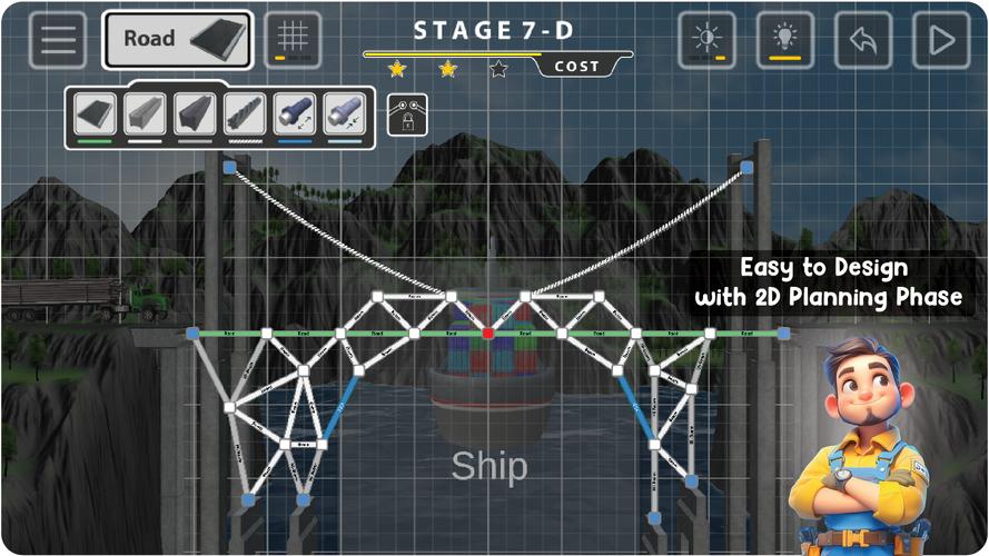 Bridge Constructor應用截圖第2張
