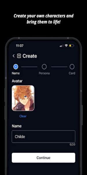 Charstar: AI Character Chat應用截圖第2張