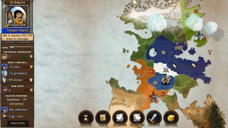 Swords and Sandals Crusader Re应用截图第3张