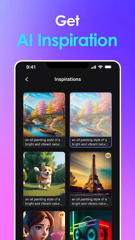 Vivid AI: AI Image Generator应用截图第3张