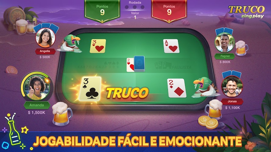 Truco ZingPlay: Jogo de cartas应用截图第2张