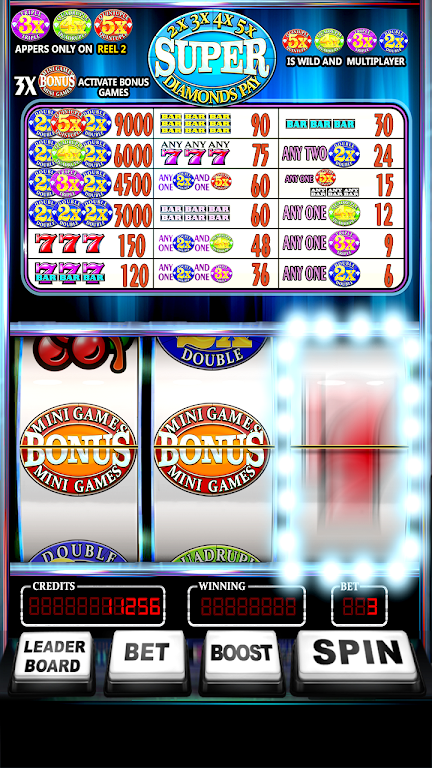Free Super Diamonds Pay Slots Скриншот 3