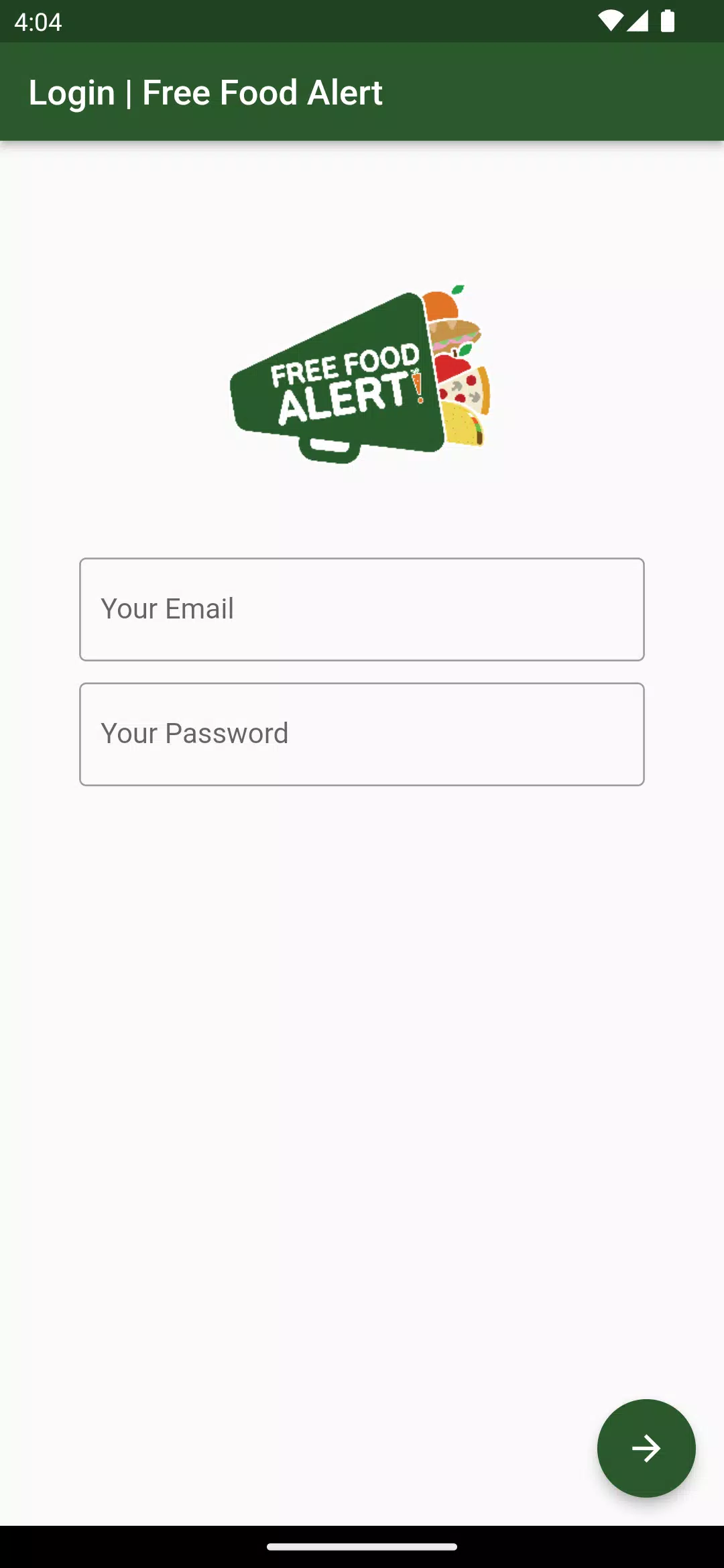 Free Food Alert应用截图第1张