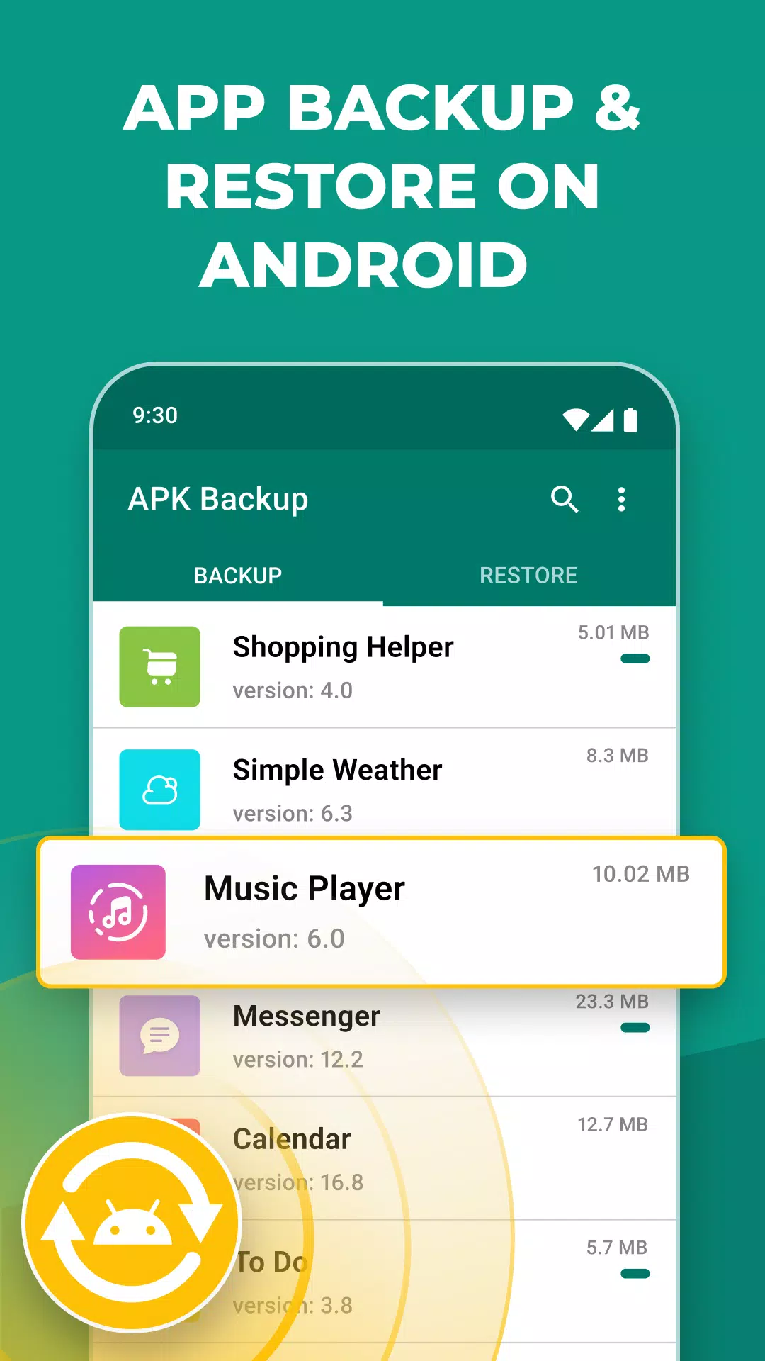 APK Backup Screenshot 4
