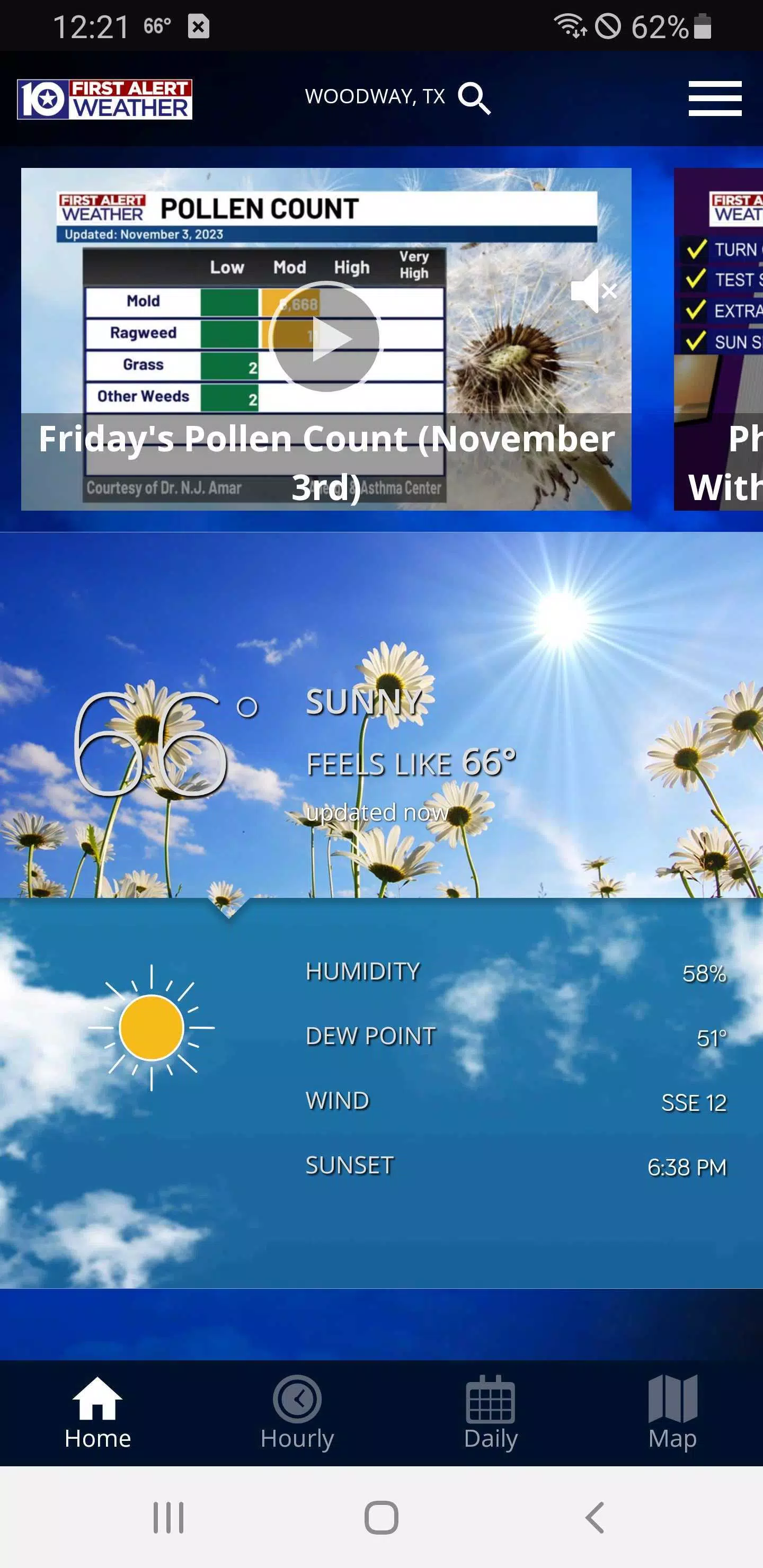 KWTX Weather 스크린샷 1