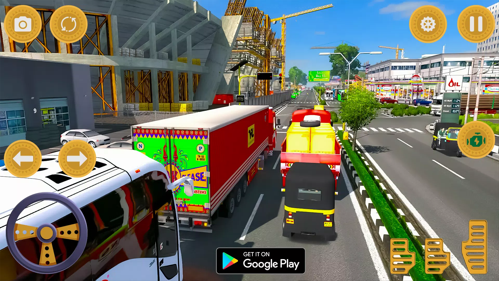 Indian Truck Cargo Simulator應用截圖第2張