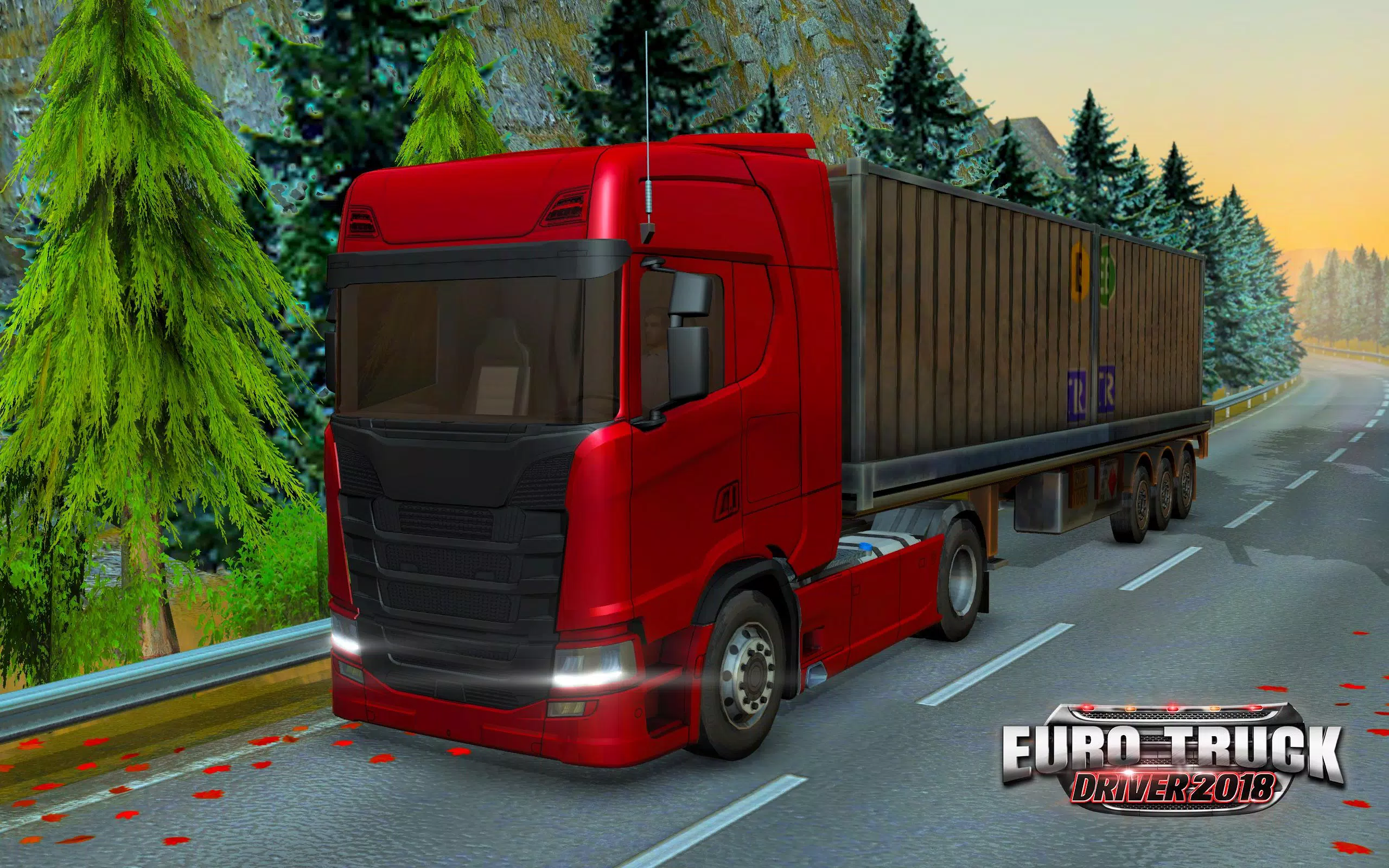 Euro Truck Driver 2018 Capture d’écran 1