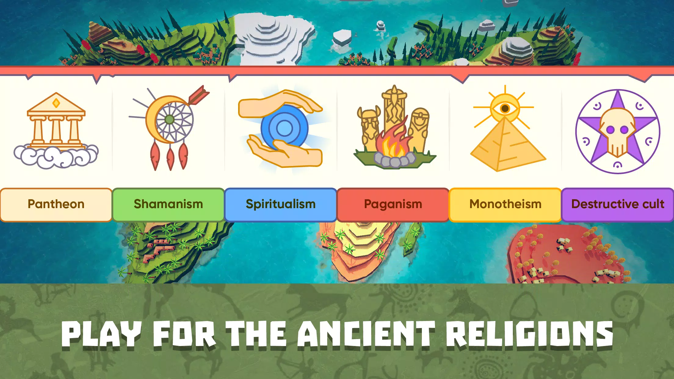 Religion Inc. The game god sim 스크린샷 1