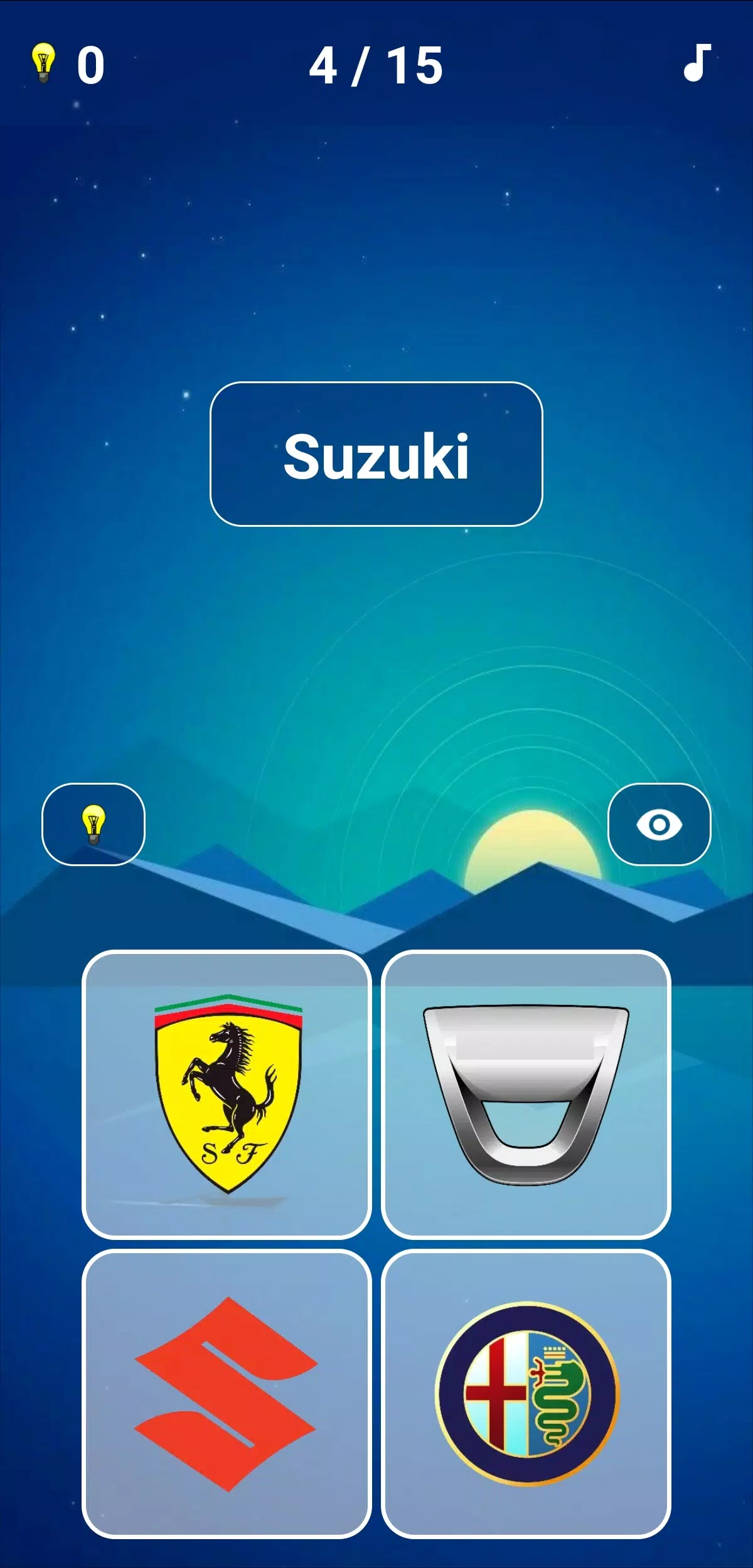 Car Logo Quiz 2應用截圖第1張