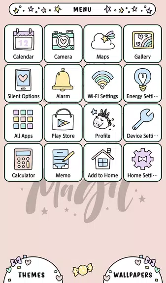 Unicorn Magic Theme Screenshot 2