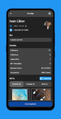 Fone Network AI, Earning, NFTs應用截圖第3張