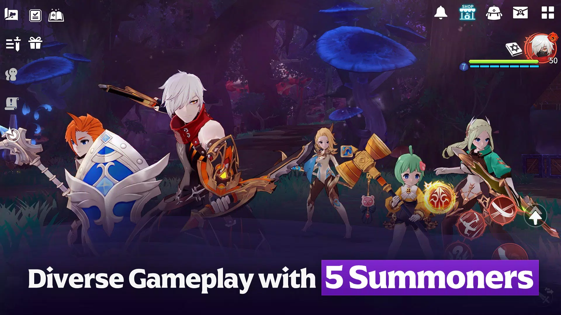 Summoners War: Chronicles スクリーンショット 3