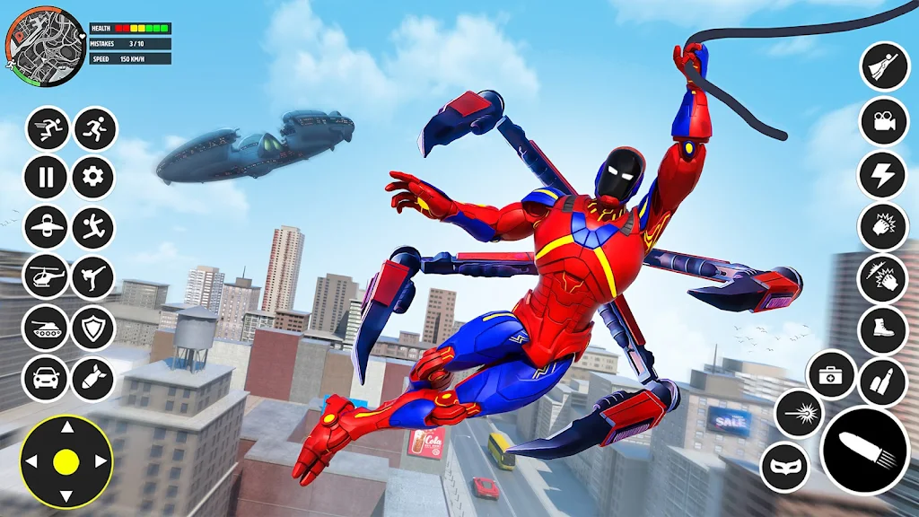 Spider Rope Flying Hero games应用截图第2张