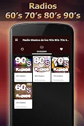 Oldies Radio 60 70 80 90 music Captura de pantalla 2