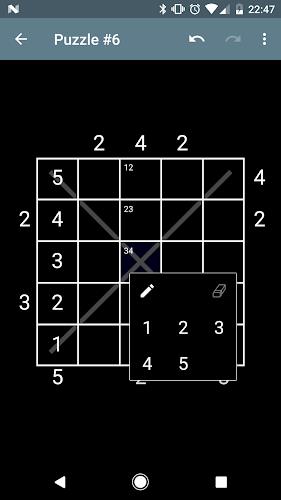 Skyscrapers Number Puzzle Screenshot 3