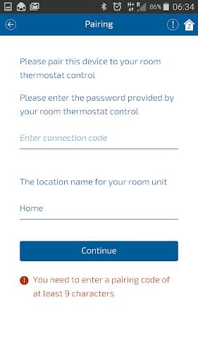 Baxi Thermostat Screenshot 4