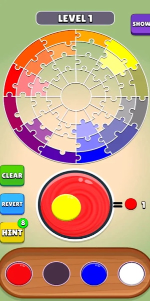 Color Merge Puzzle スクリーンショット 3