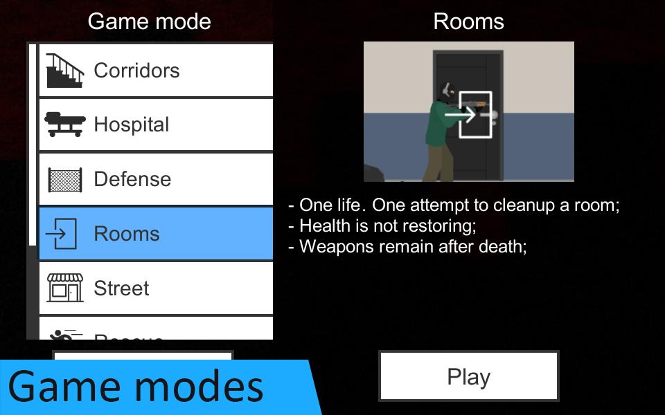 Flat Zombies: Defense & Cleanup स्क्रीनशॉट 1