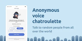 Voisa: voice chatroullette应用截图第1张