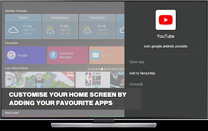 Super Smart TV Launcher Скриншот 4