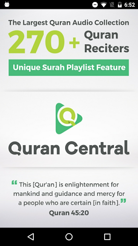 Quran Central - Audio应用截图第1张